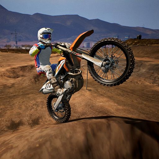 Dirt MX Bikes KTM Motocross 3D Icon